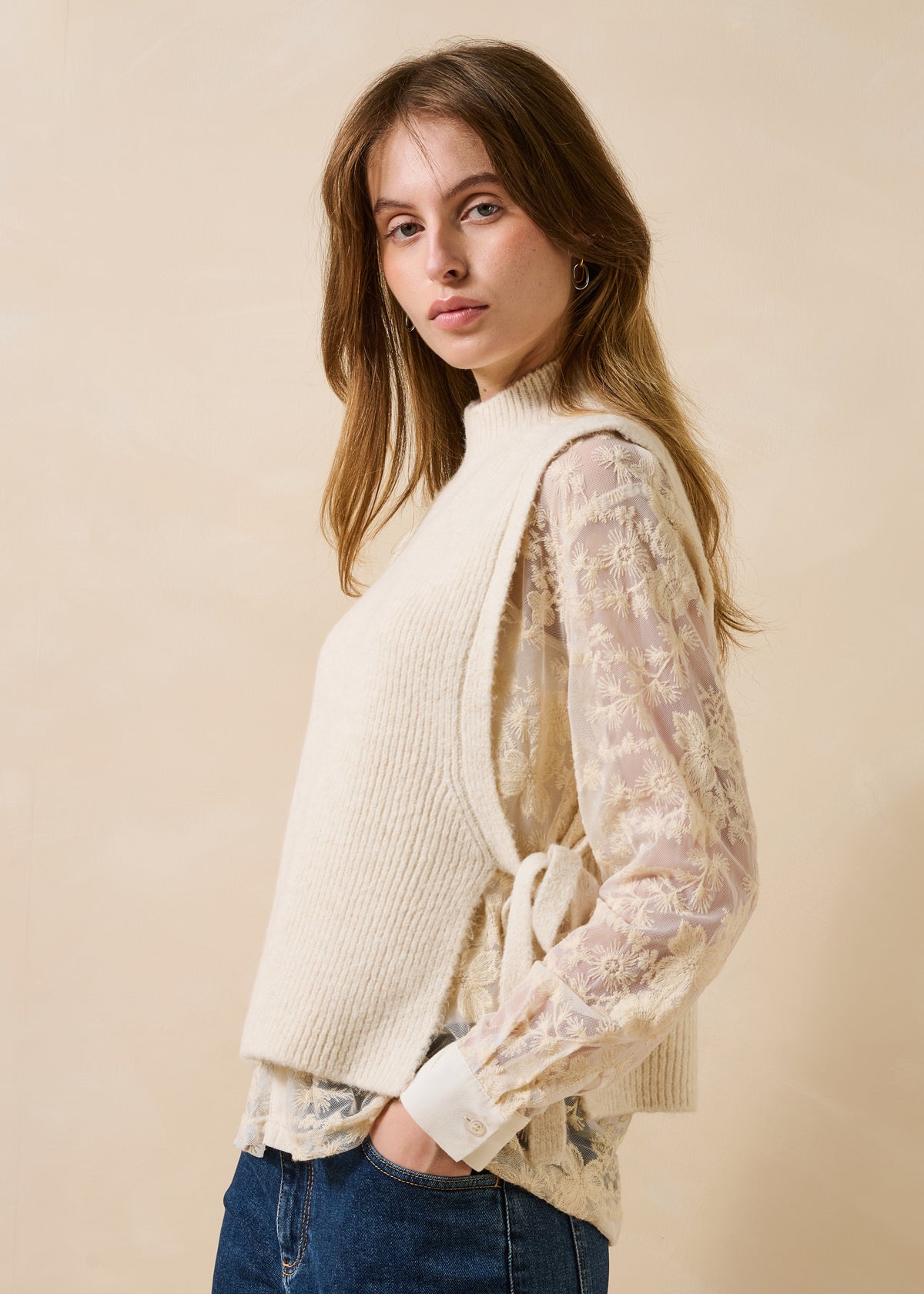 Pull écru - Gildas