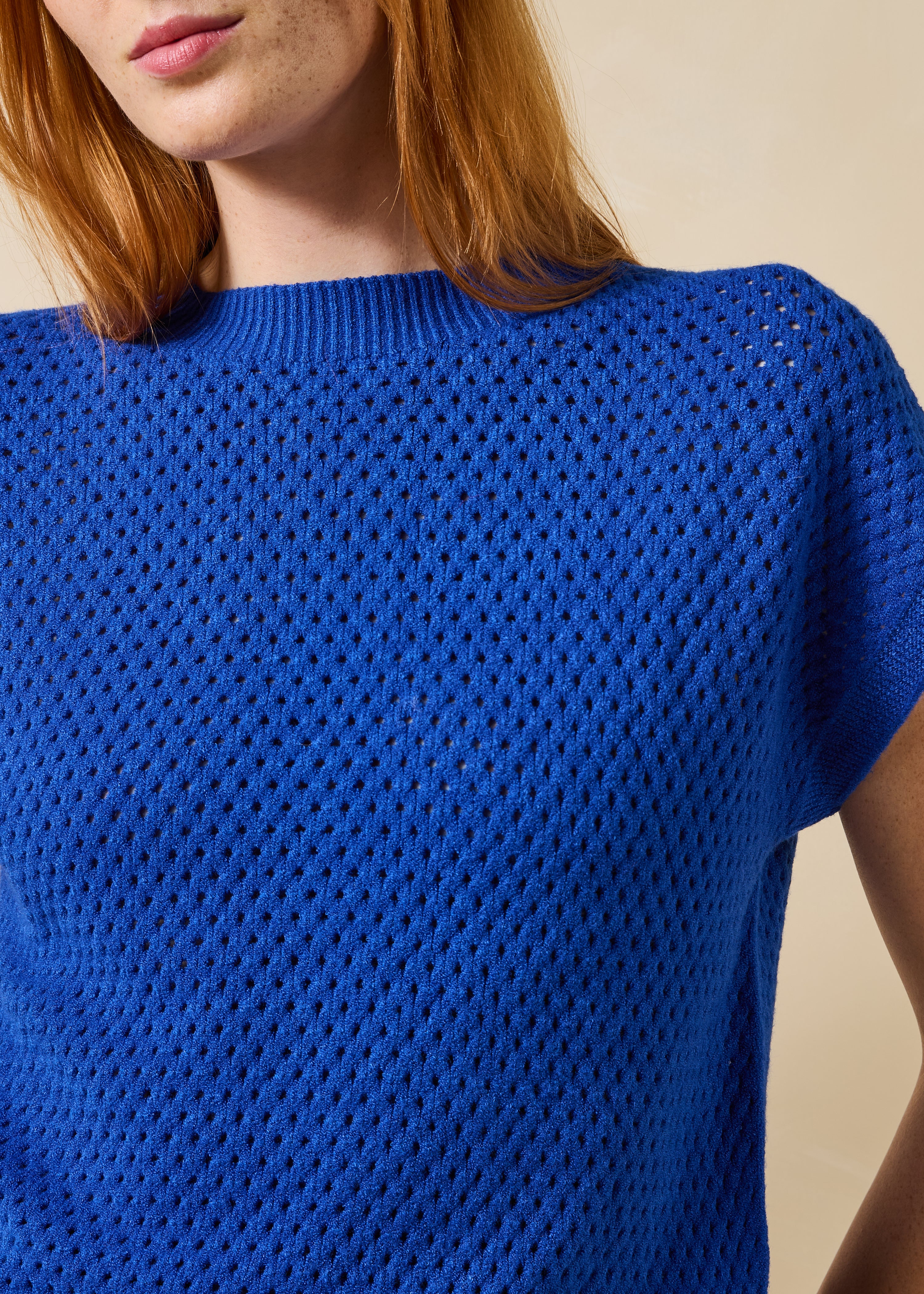 Royal blue sweater