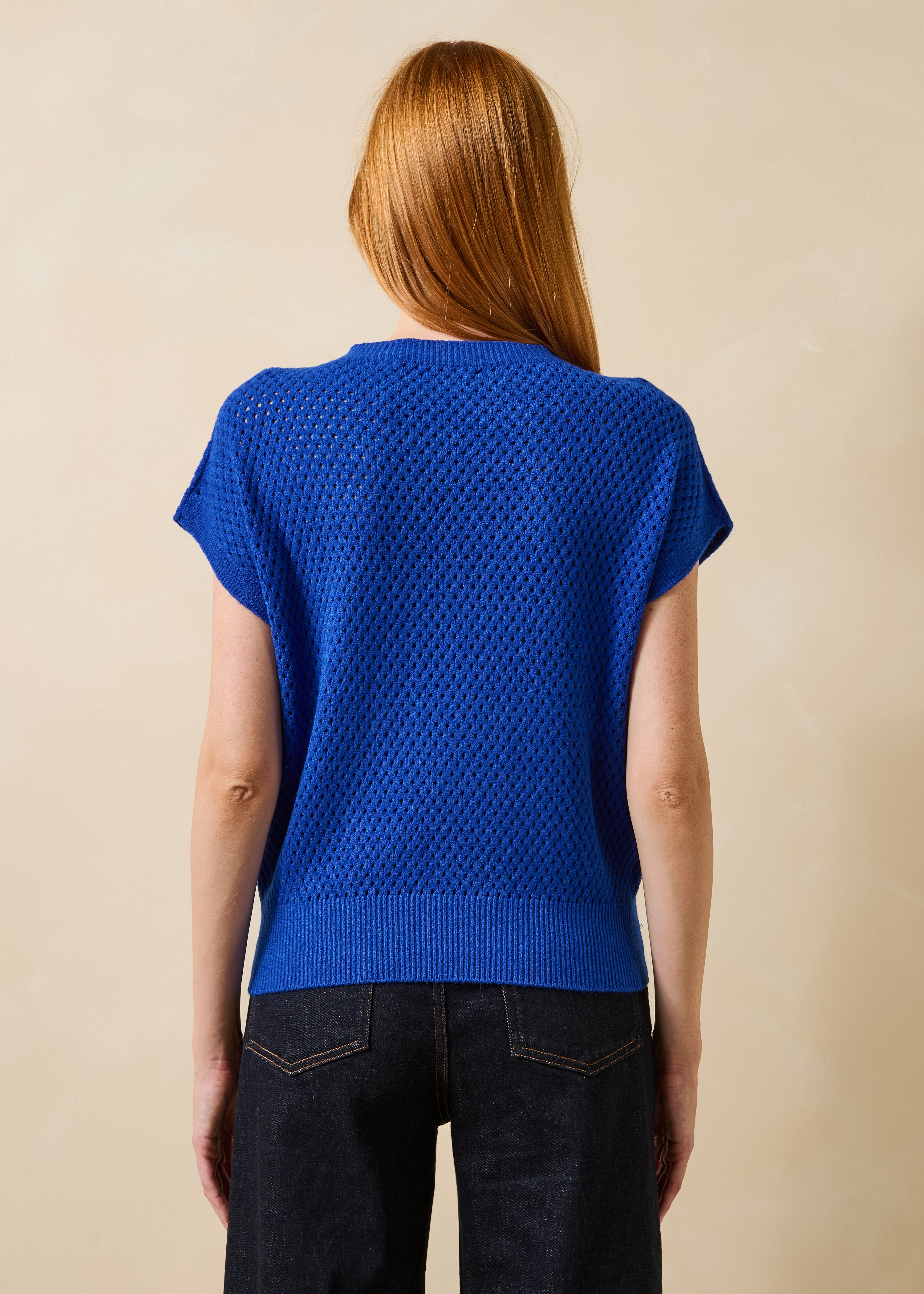 Royal blue sweater