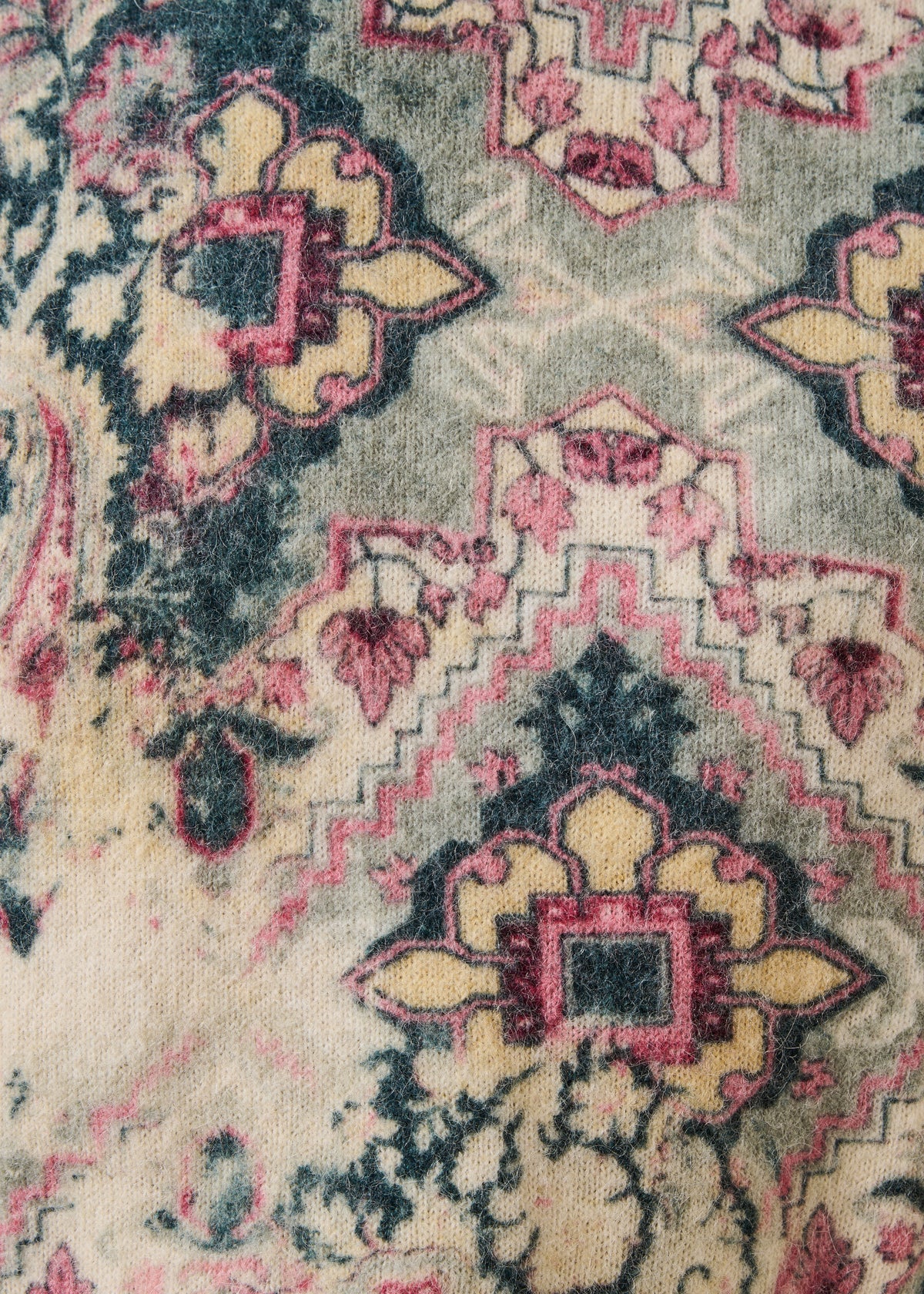 Pull écru et vert - Glameli