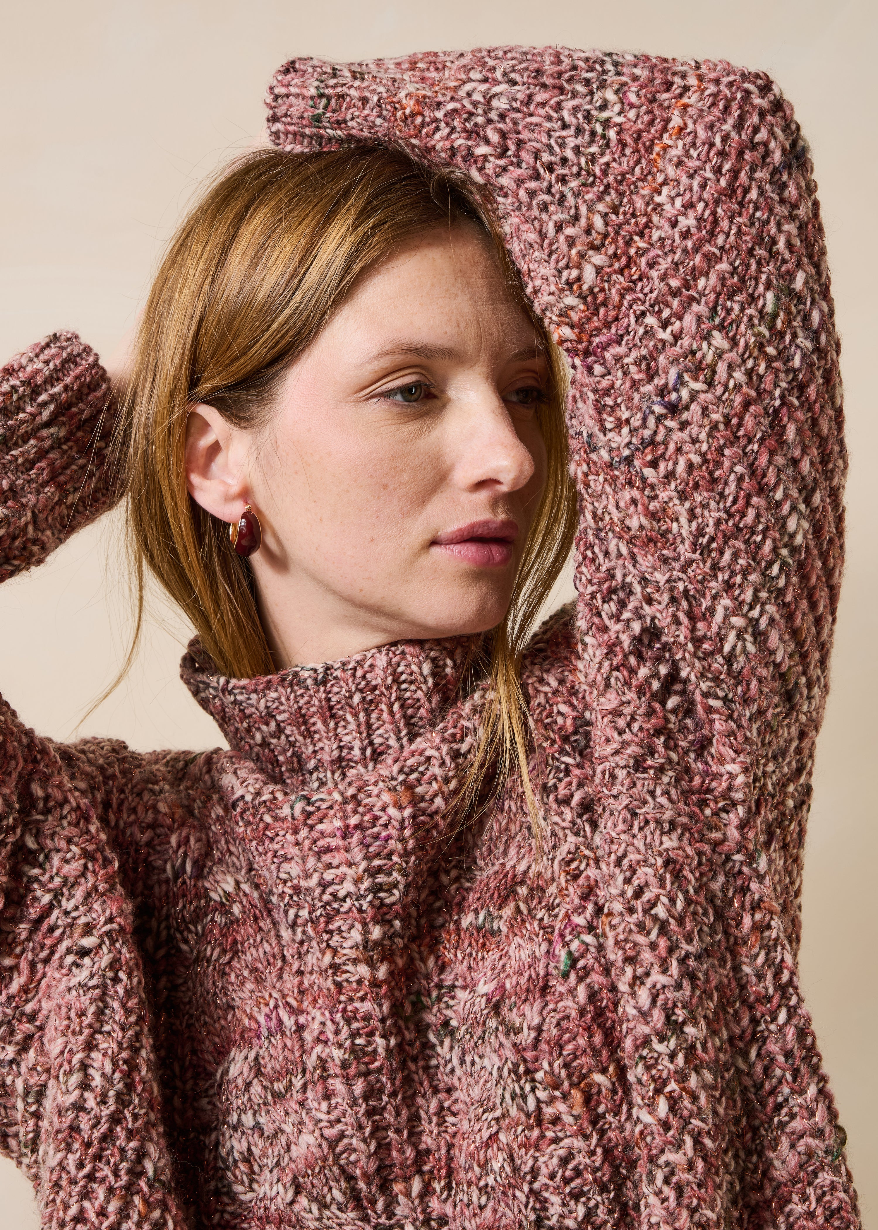 Old rose sweater