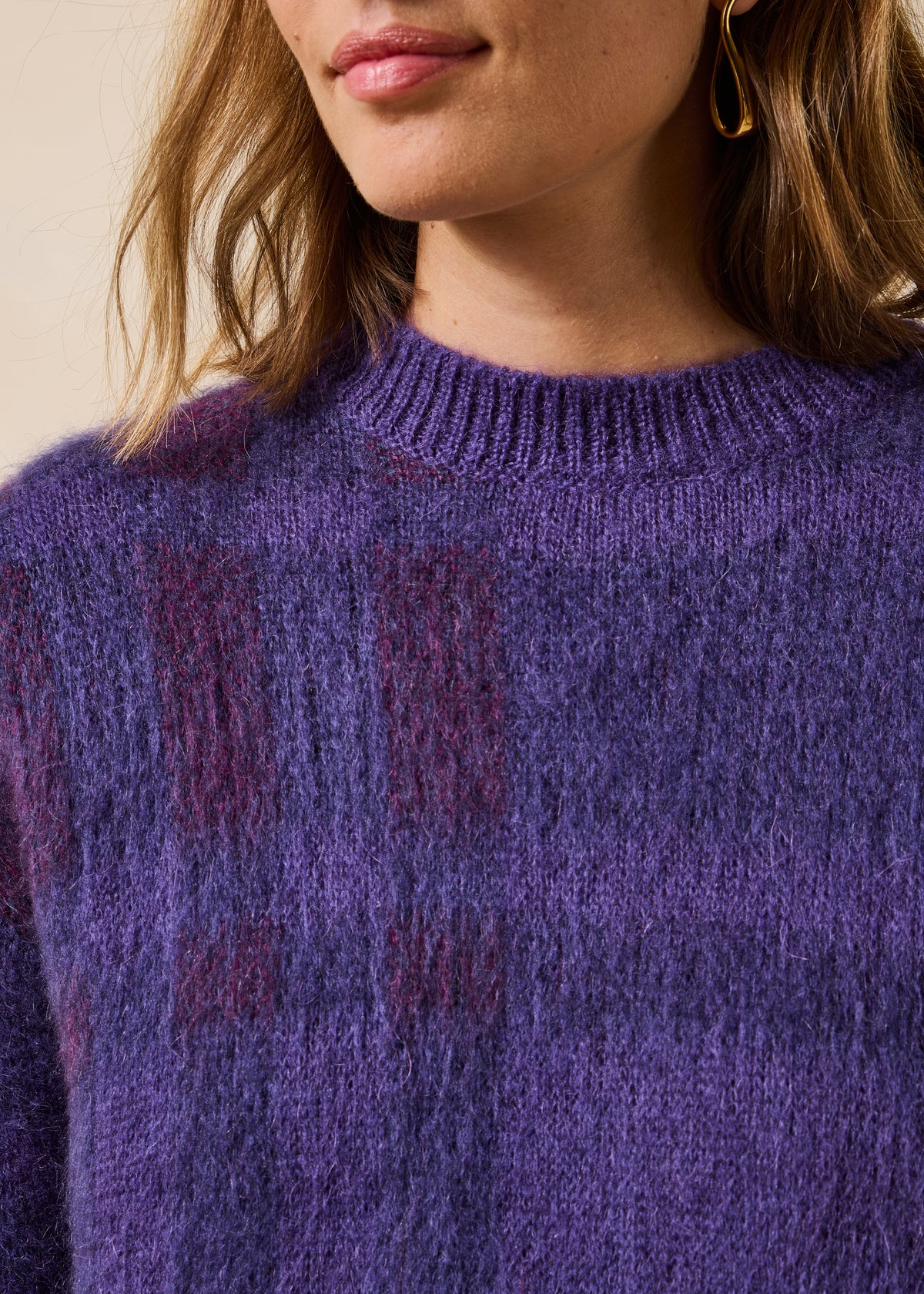 Pullover violett - Gringo