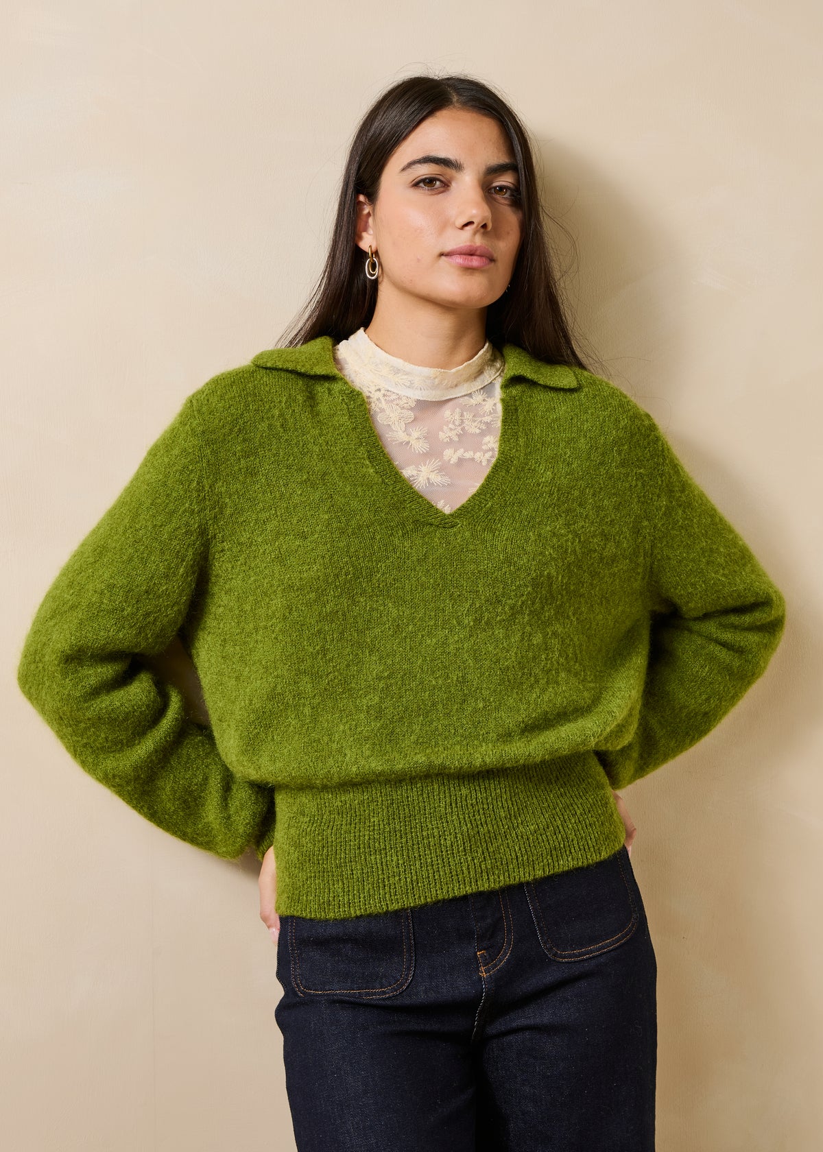 Maglione verde - Guibli