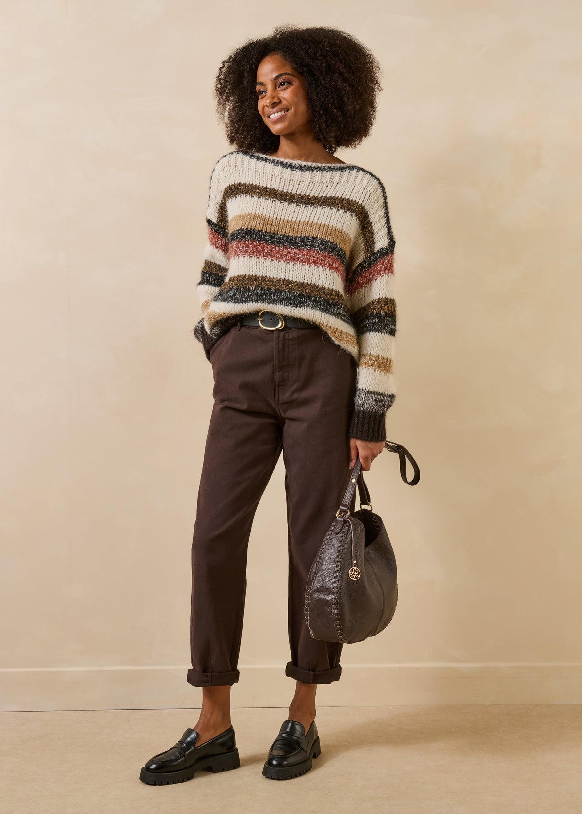 Pull écru et beige - Gurnik