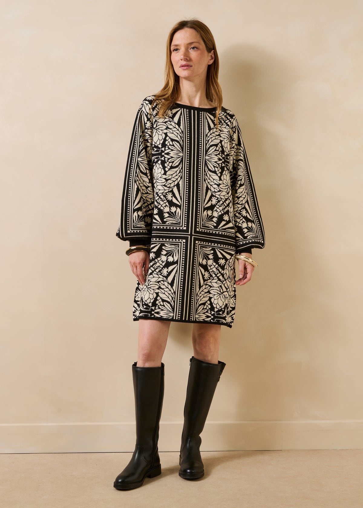 Robe noir et blanc - Gaga