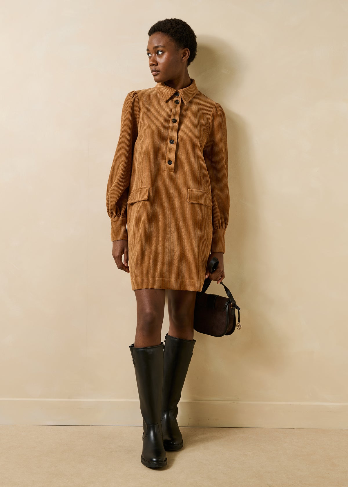 Robe camel - Gamine
