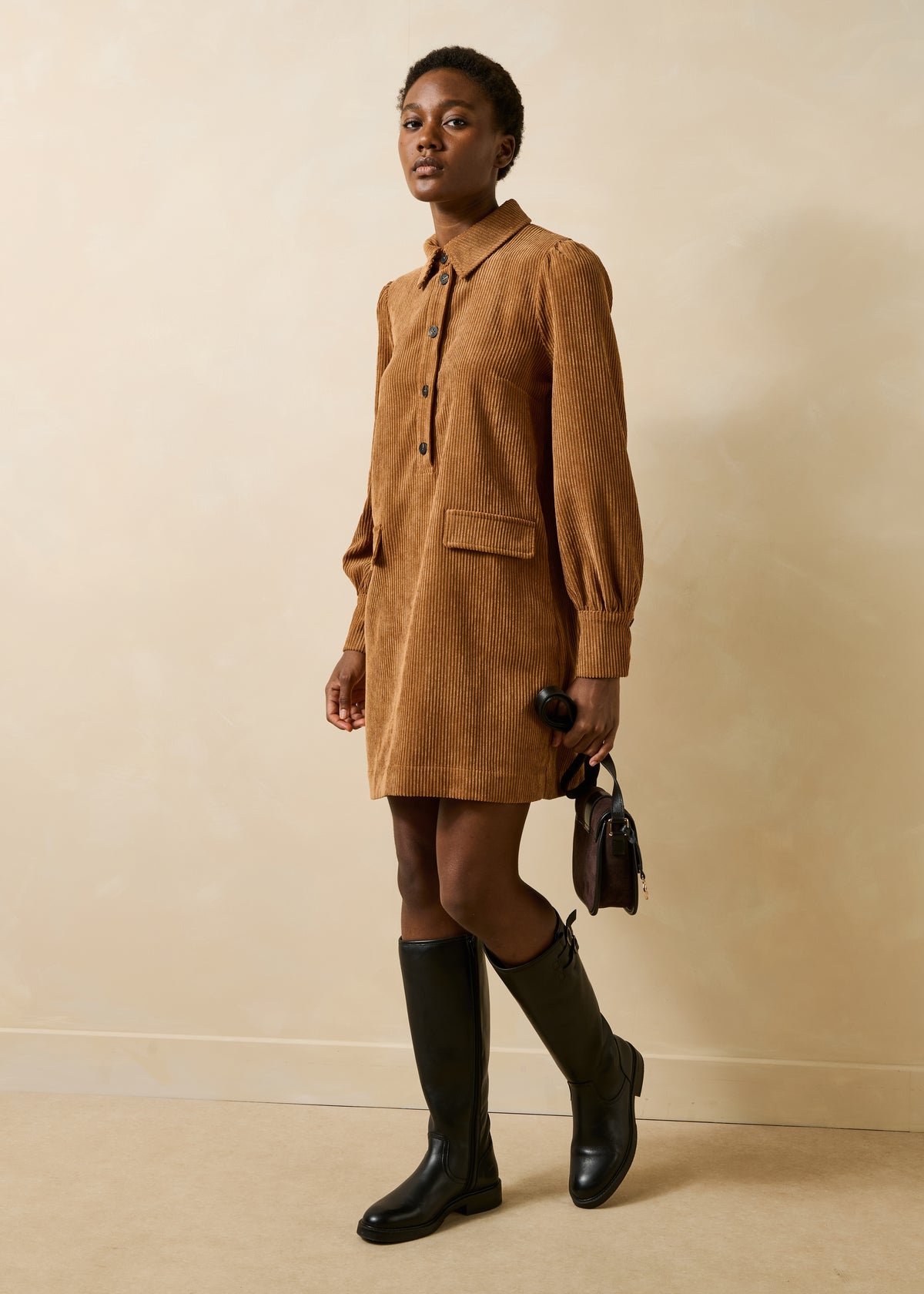 Robe camel - Gamine