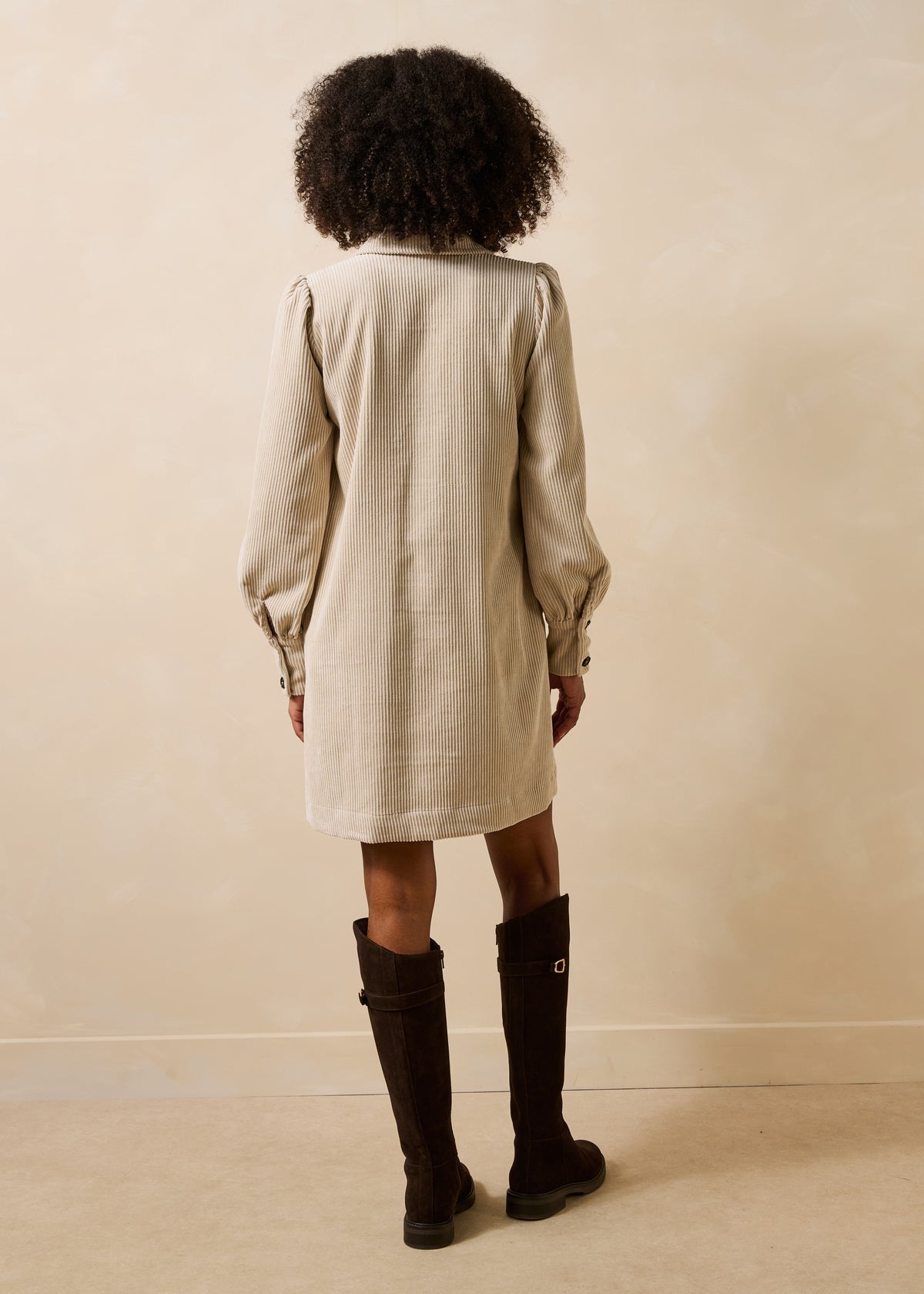 Robe beige - Gamine