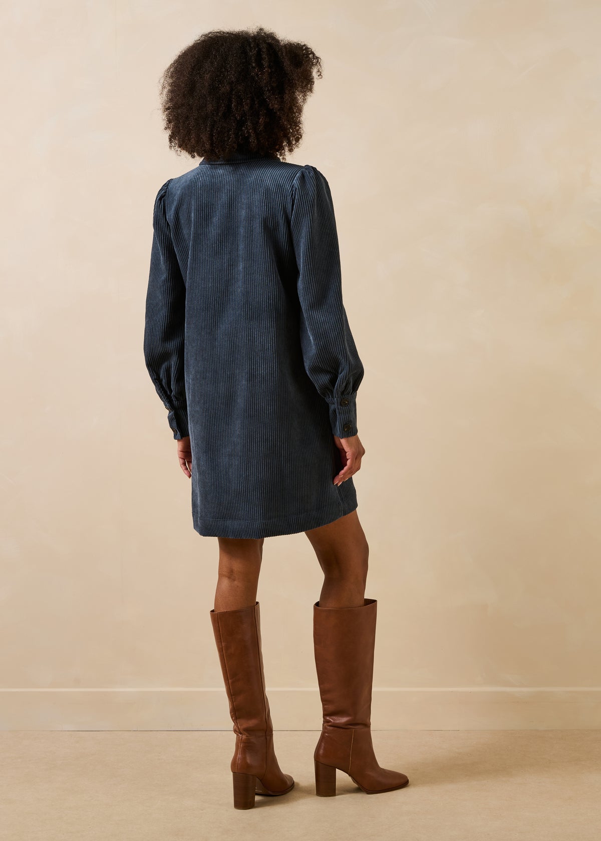 Kleid blau - Gamine