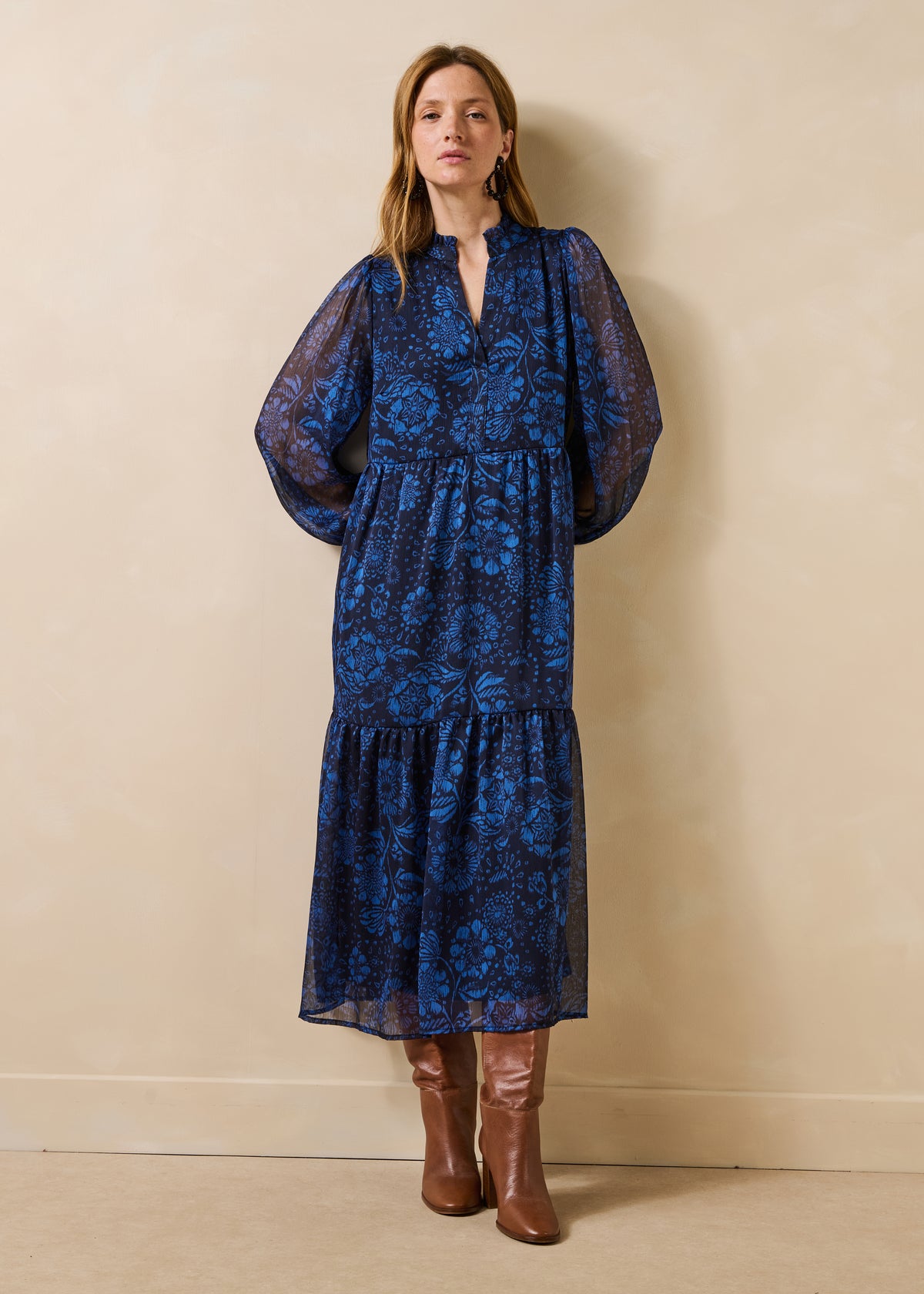 Robe bleue - Gauffre