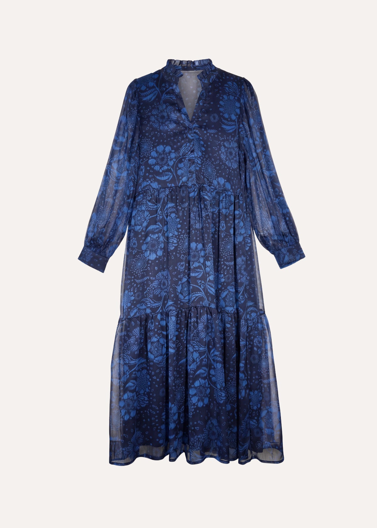 Vestido azul - Gauffre
