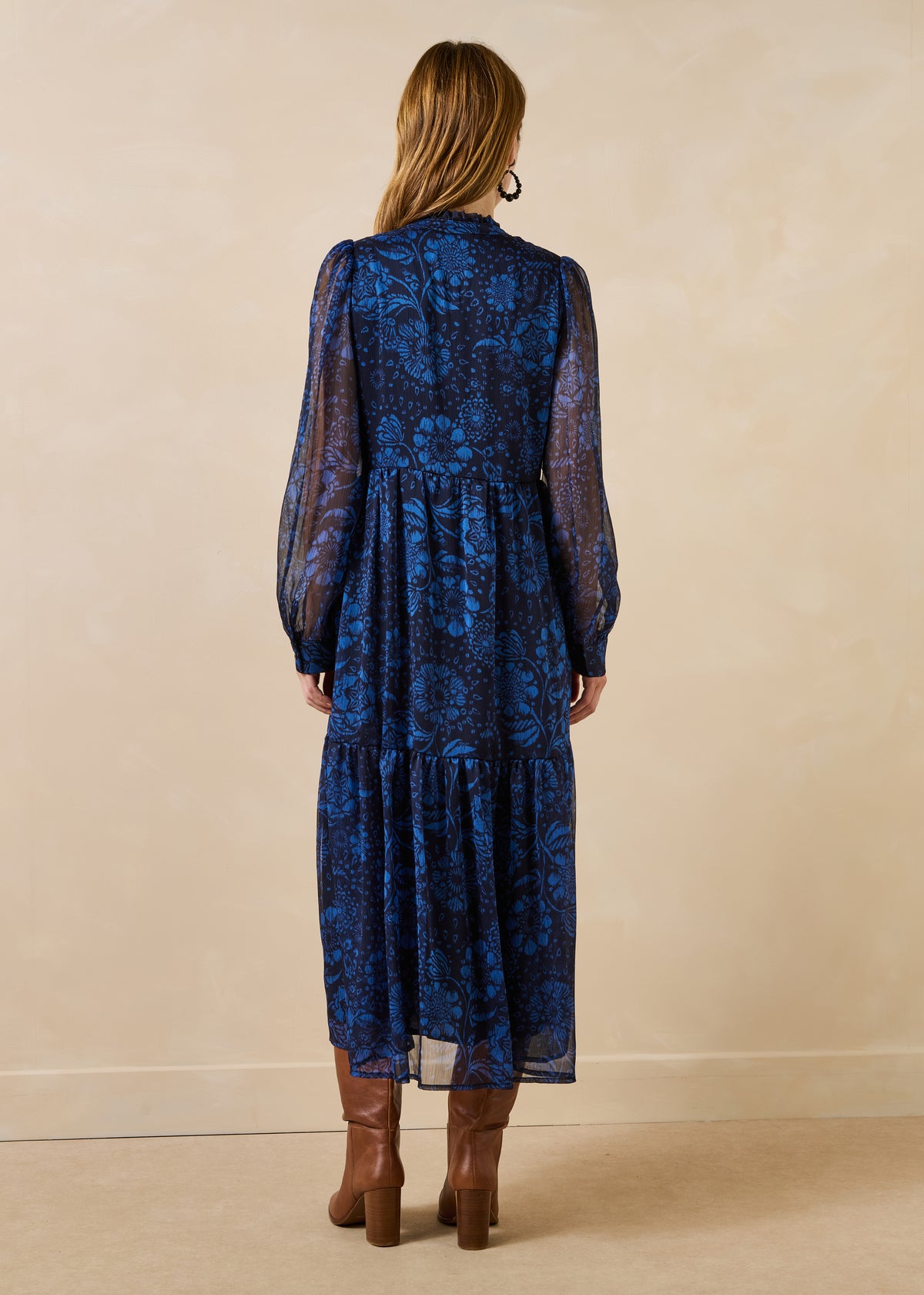 Vestido azul - Gauffre