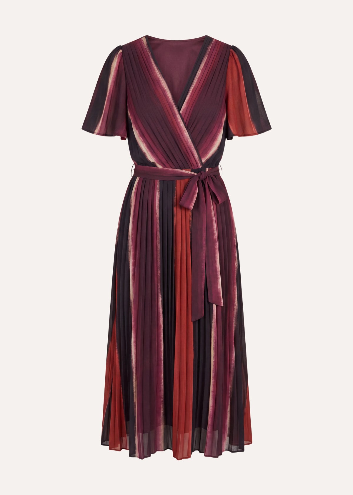 Purple and red dress - Giara