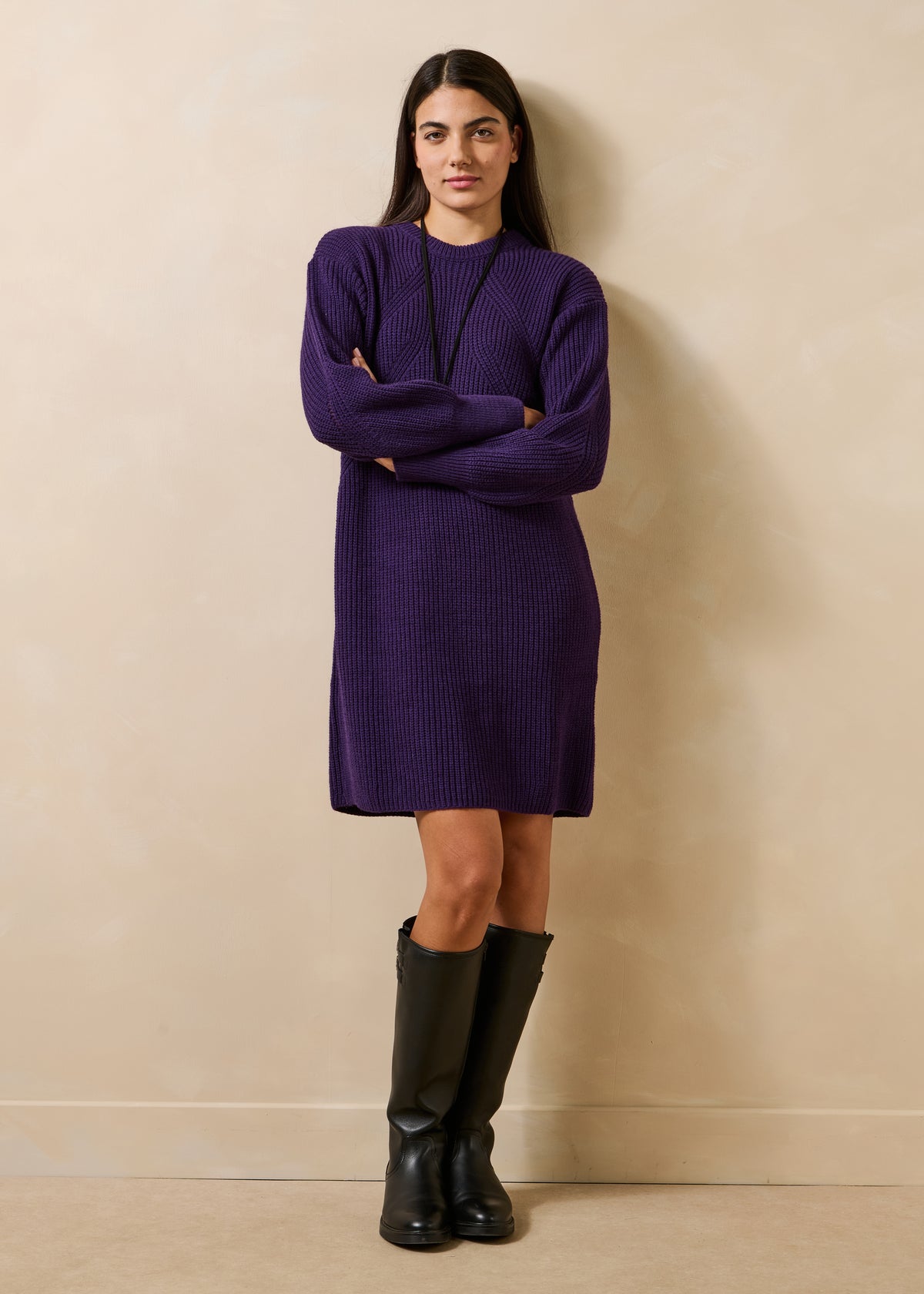 Purple dress - Godoy