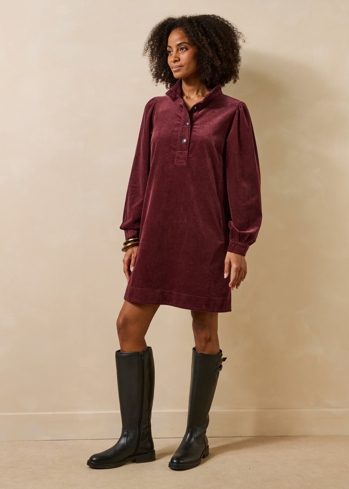 Robe bordeaux - Gong