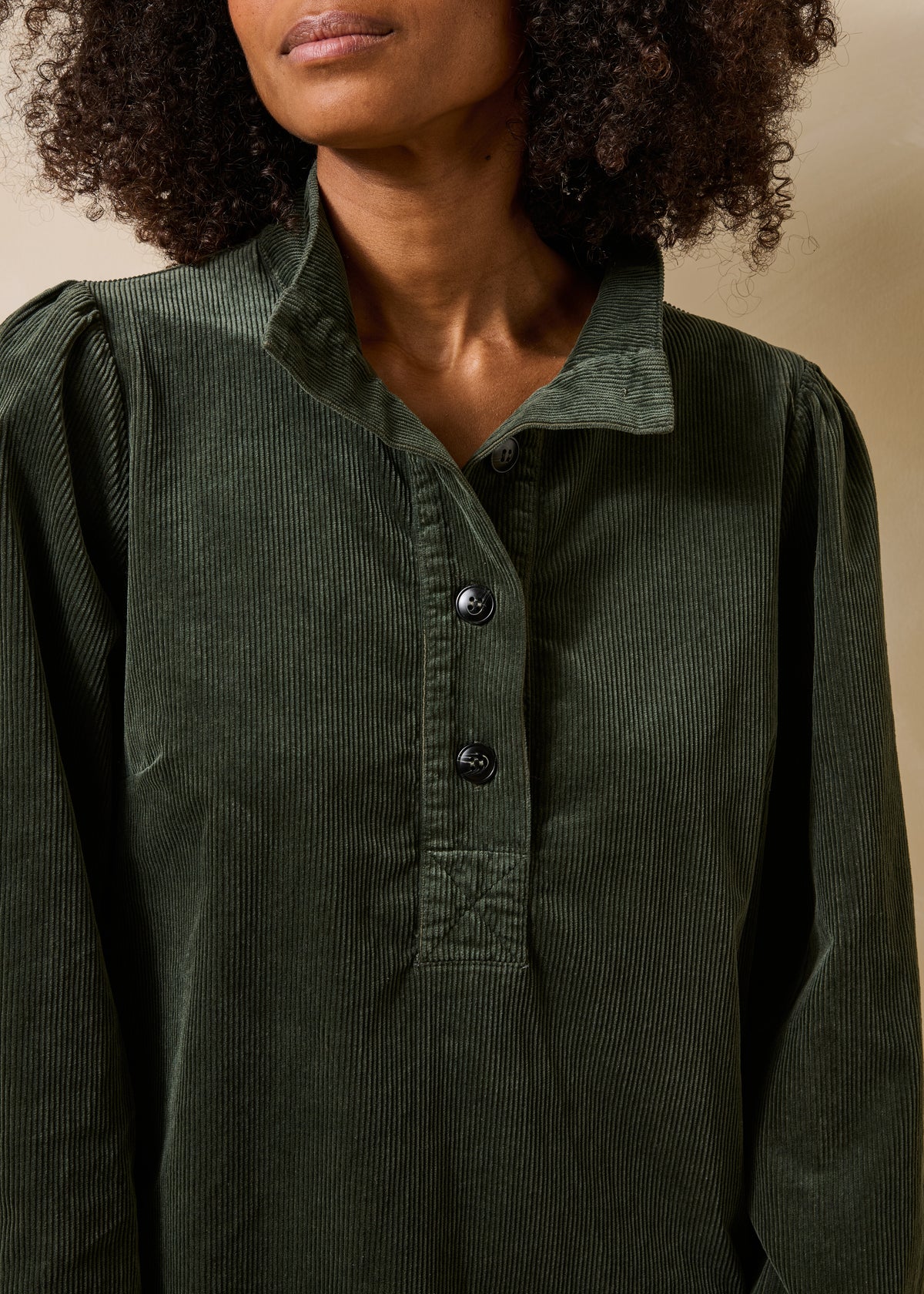 Khaki dress - Gong
