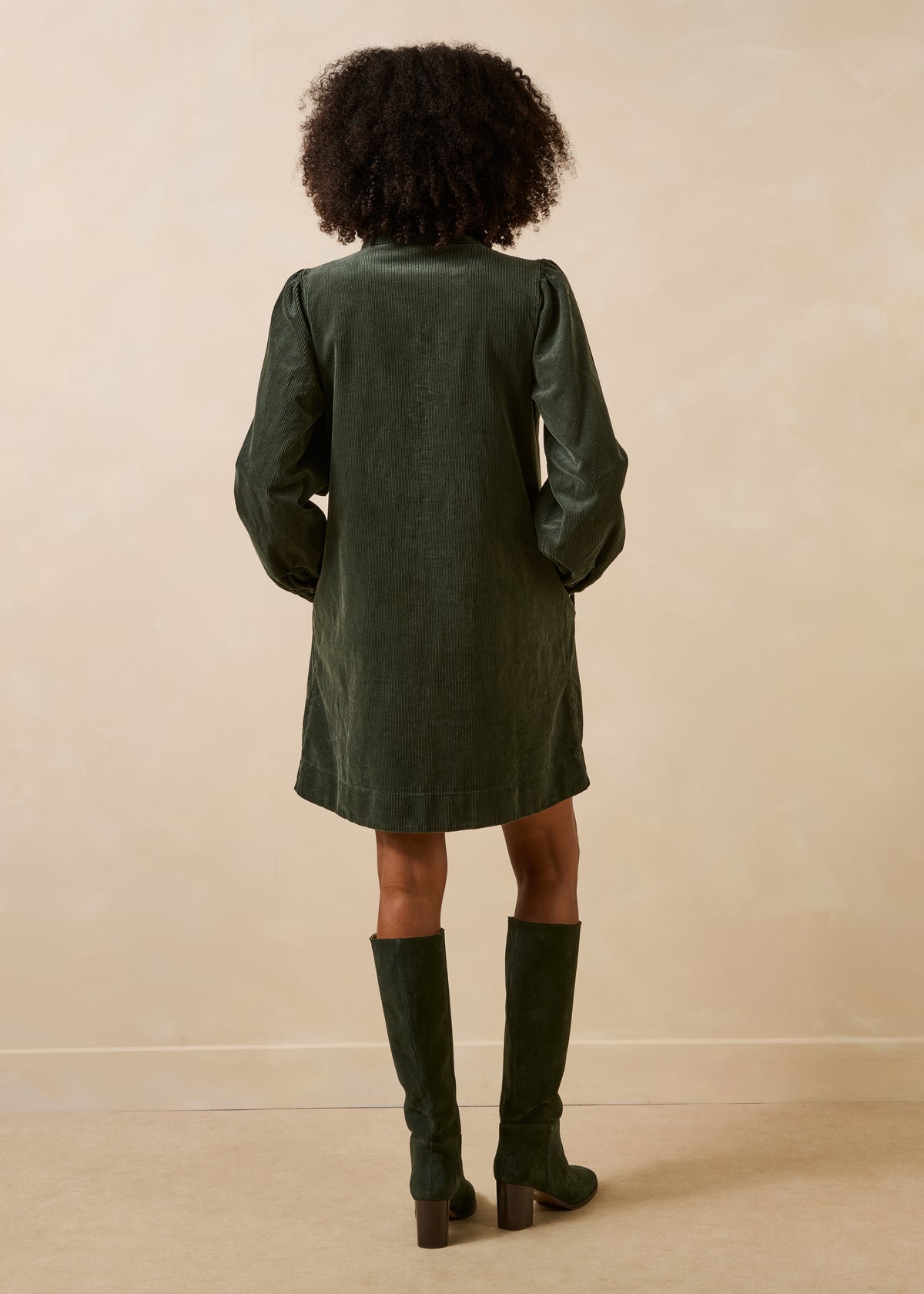 Khaki dress - Gong