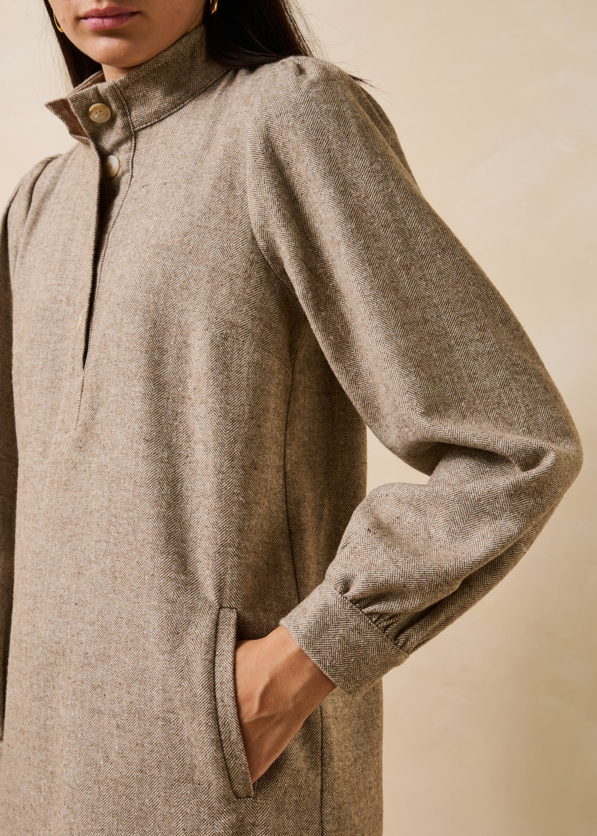 Robe beige - Gong