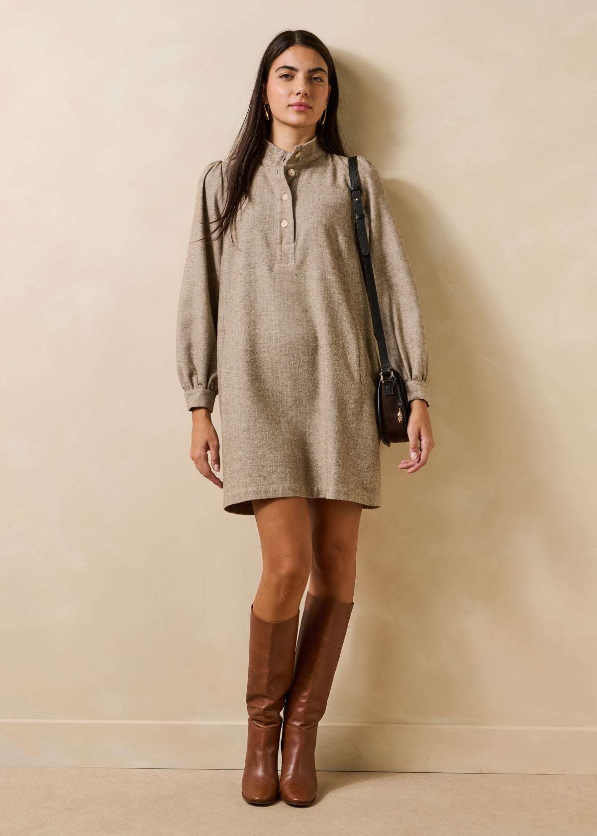 Robe beige - Gong