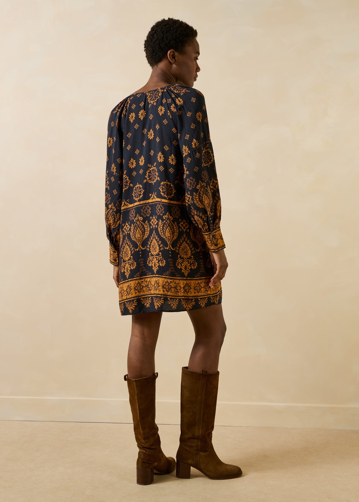 Robe bleu marine - Gopal