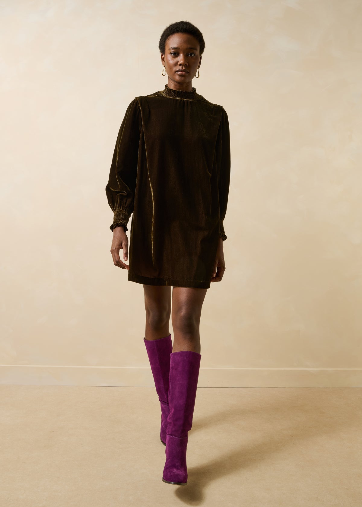 Robe marron glacé - Grazie