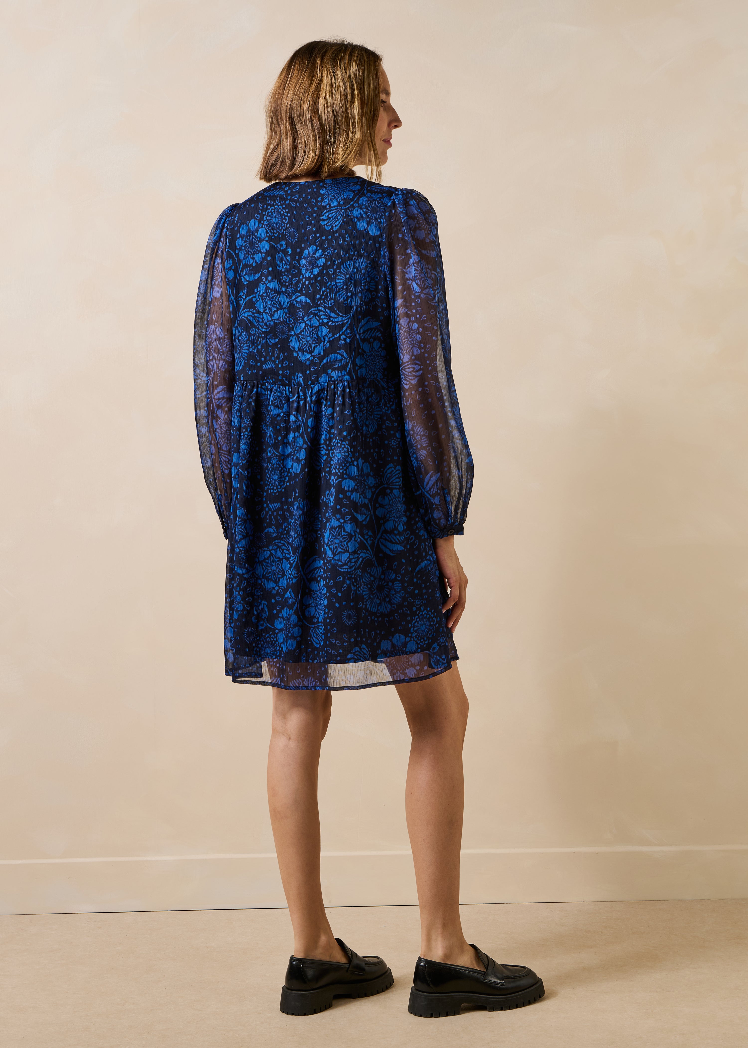 Blue dress