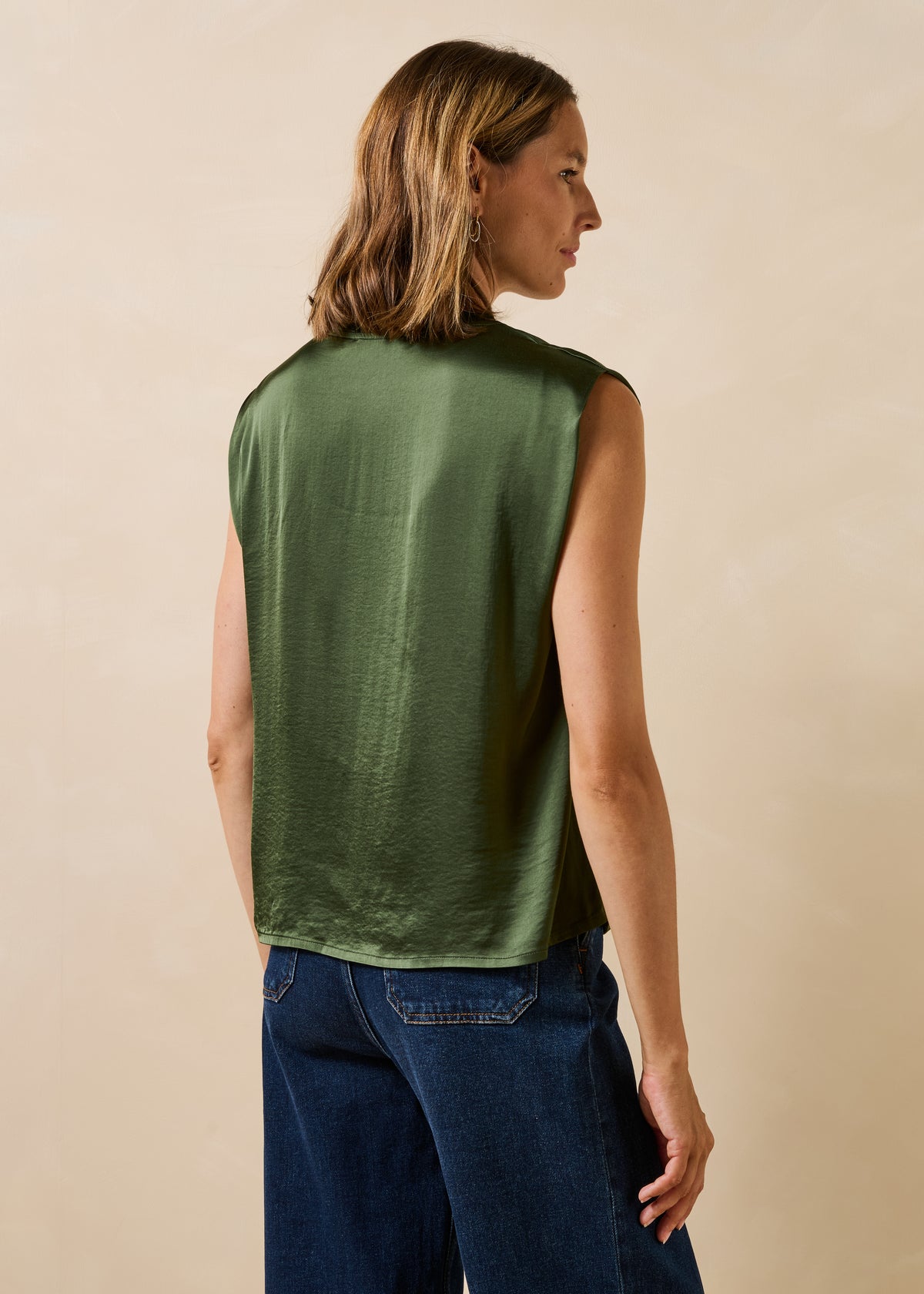 Top kaki - Garlis