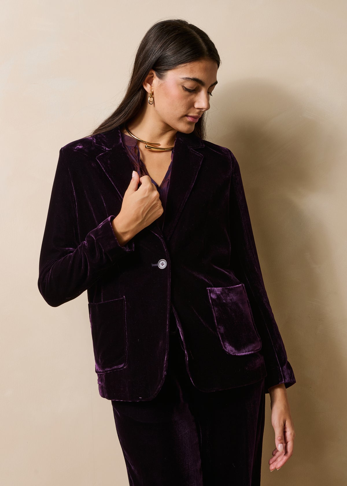 Veste bordeaux - Belina