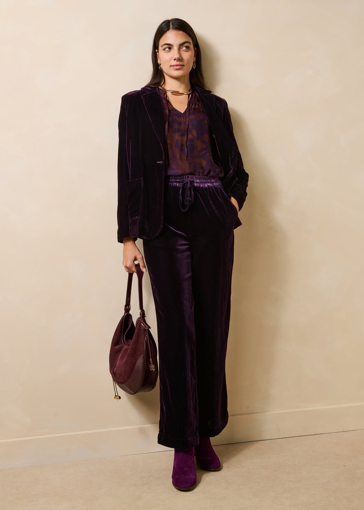 Veste bordeaux - Belina