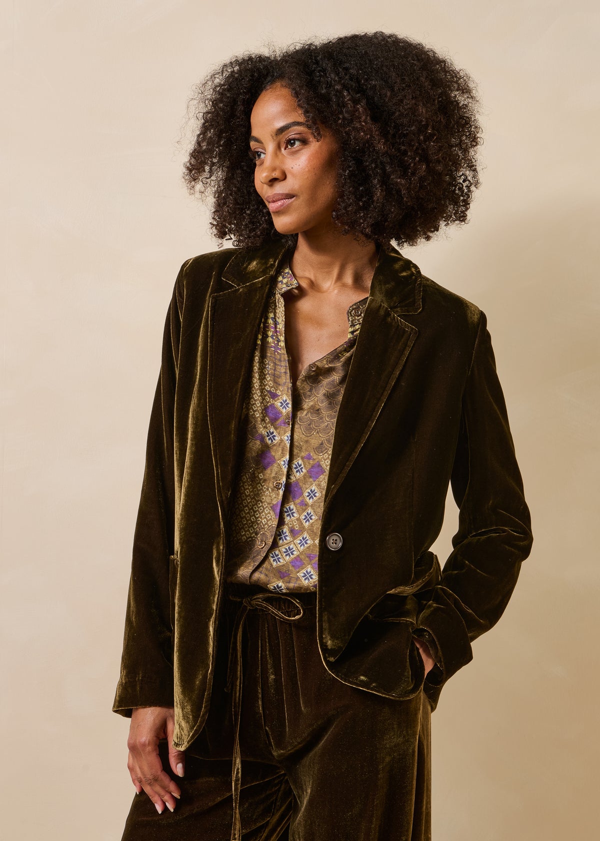 Veste marron glacé - Belina