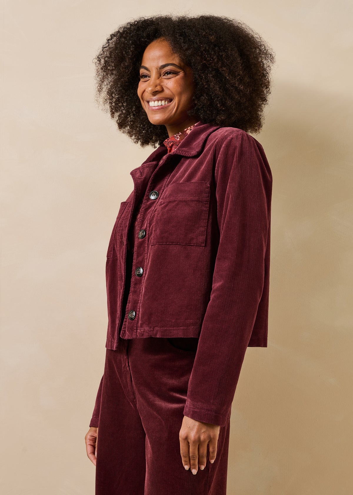 Veste bordeaux - Daphne
