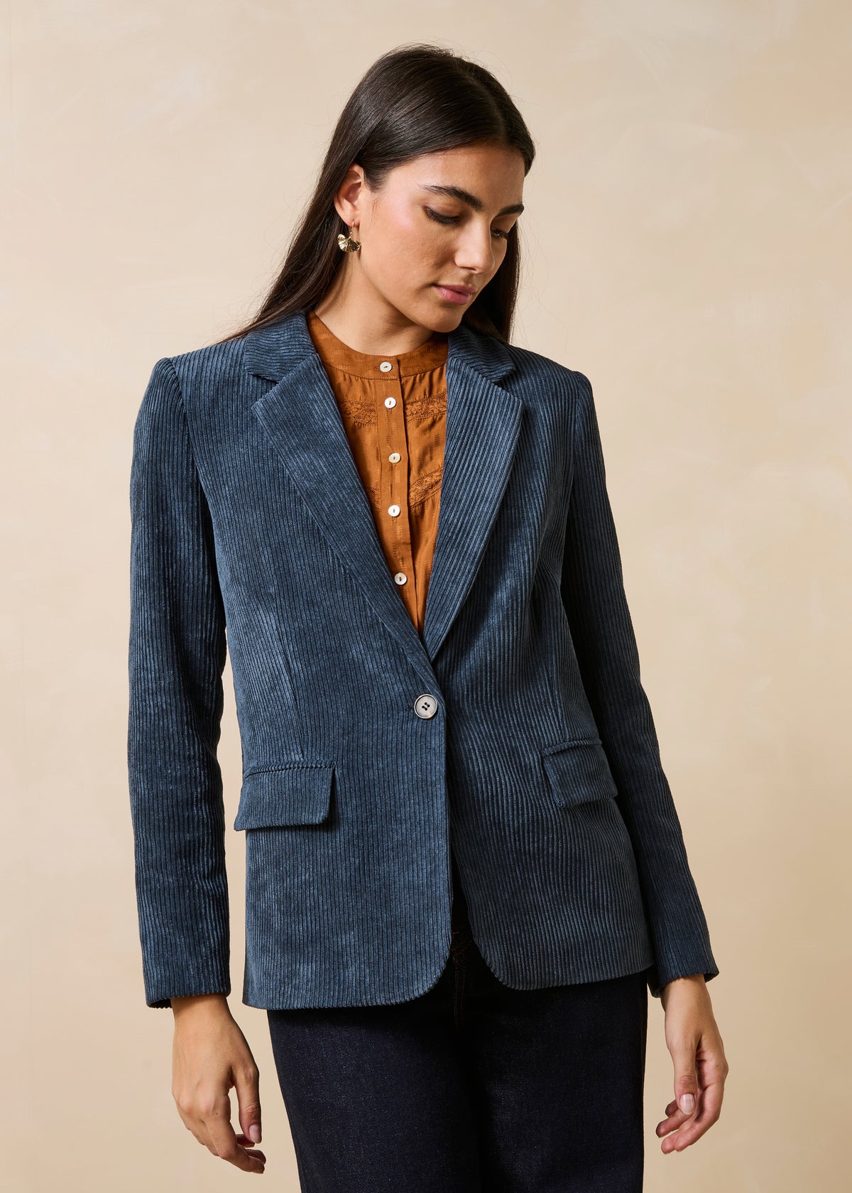 Veste bleue - Galina